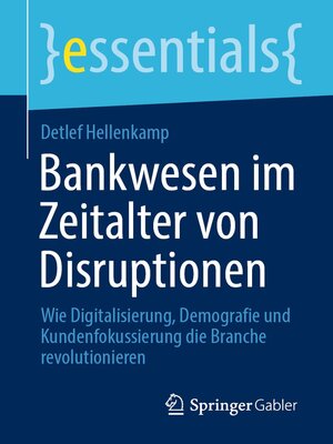 cover image of Bankwesen im Zeitalter von Disruptionen